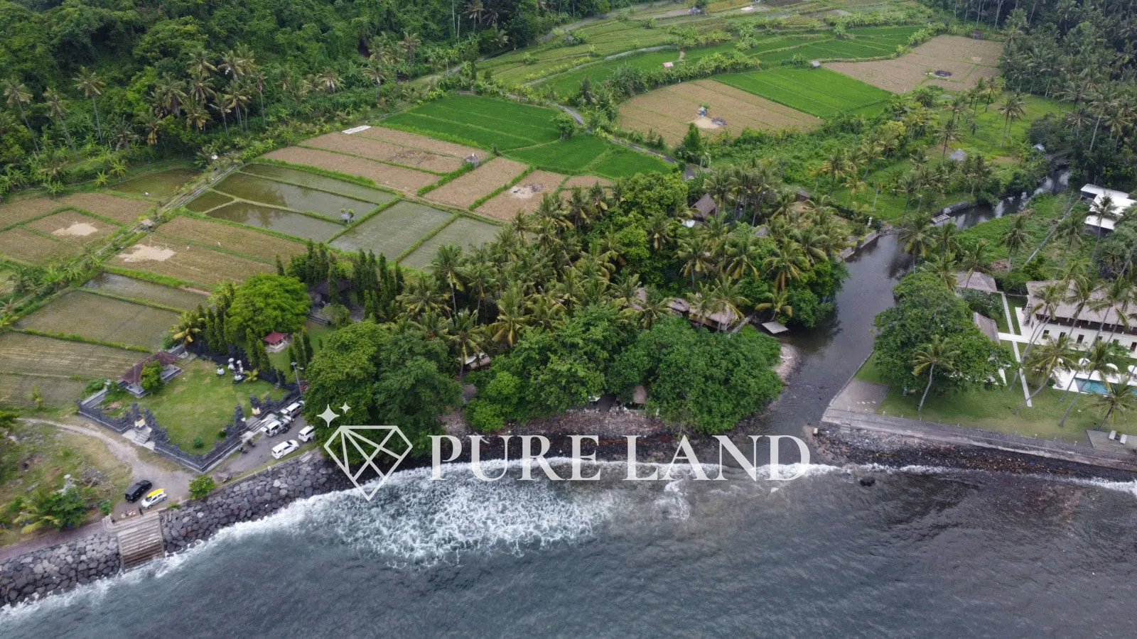 40 Are Beachfront Land in Karangasem