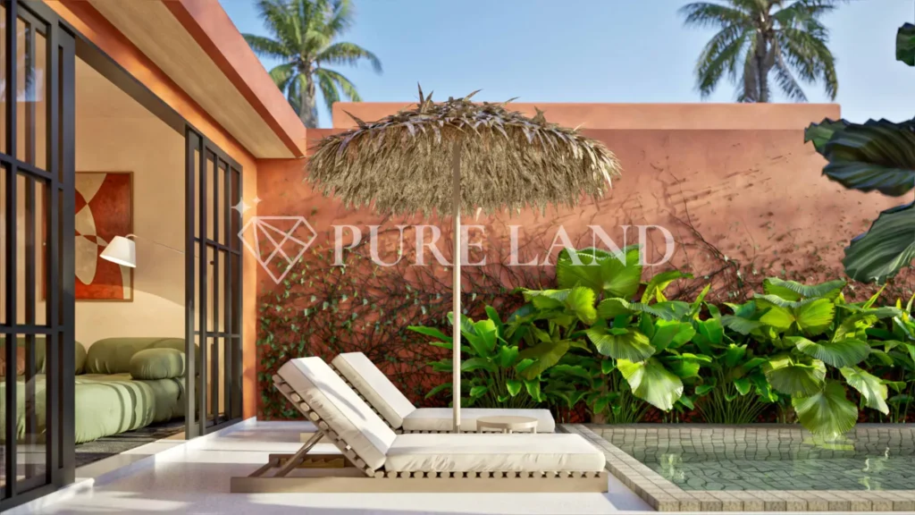 LP18004 2BR Tulum-inspired Villa in Kelating Beach