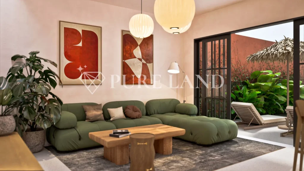 LP18004 2BR Tulum-inspired Villa in Kelating Beach