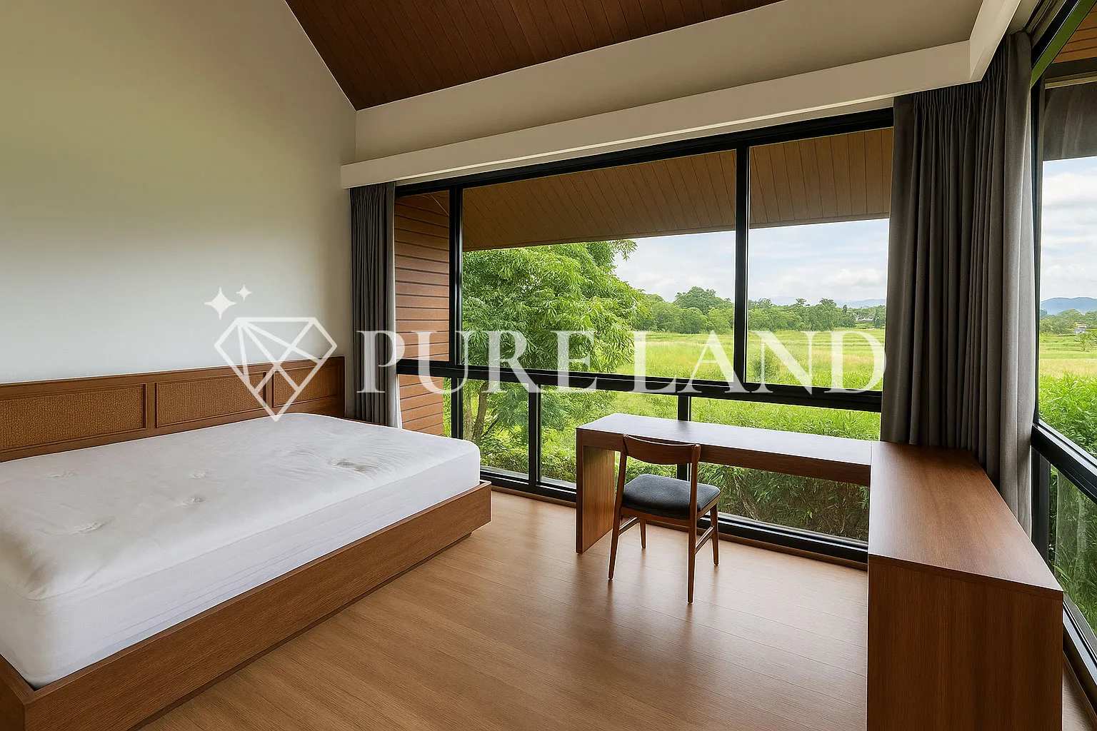 FP03003 4BR Freehold Rice-field view Villa in Sanur