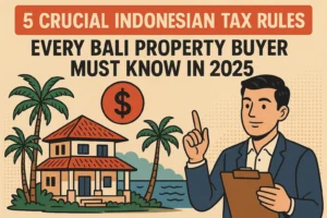 5 Crucial Indonesian Tax Rules Every Bali Property Buyer Must Know