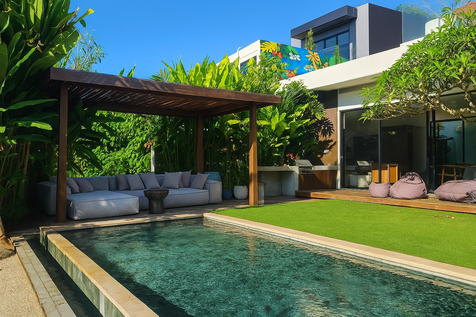 Aspirational Bali Scene