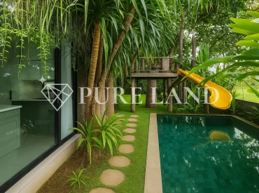 FP03003 4BR Freehold Rice-field view Villa in Sanur