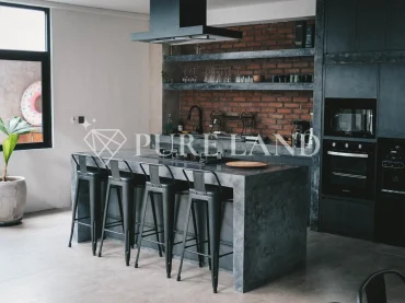 LB01007 3BR Classy Loft Villa in Central Canggu