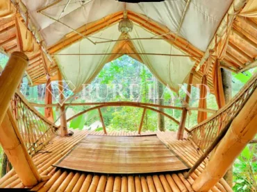 LB05021 1BR Spacious Riverfront Bamboo Villa in Ubud