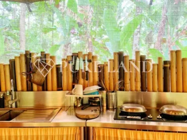 LB05021 1BR Spacious Riverfront Bamboo Villa in Ubud