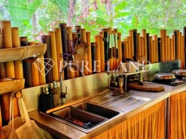 LB05021 1BR Spacious Riverfront Bamboo Villa in Ubud