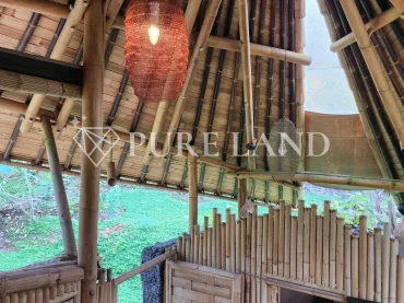 LB05021 1BR Spacious Riverfront Bamboo Villa in Ubud